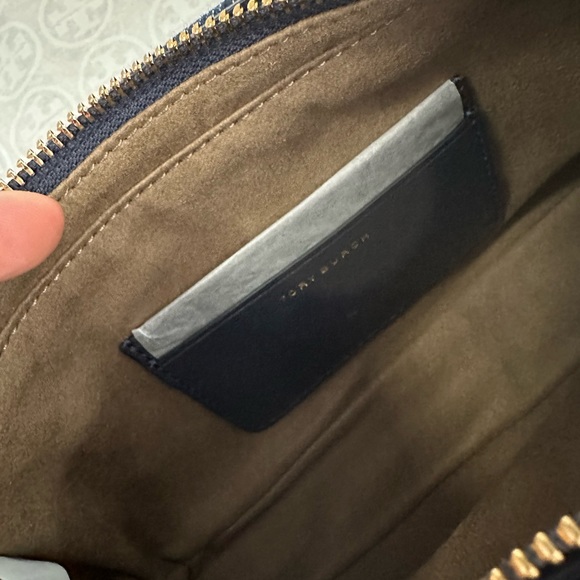 New Tory Burch Kira Denim Crossbody Shoulder Bag. - Picture 9 of 12